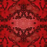 Red lace background , generat ai photo