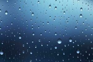 agua lluvia gotas o vapor ducha aislado en blanco antecedentes realista puro gotas condensado espectáculo, generar ai foto