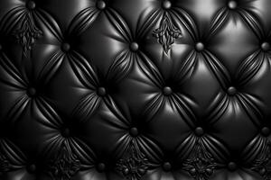 Elegance black leather pattern, photo