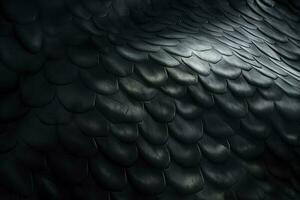 abstract pattern with black leather texture background with clouds photo, in the style of 8k resolution, dark and eerie, generate ai photo