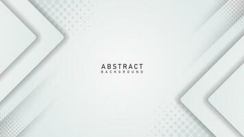 abstract modern elegant geometry white background with square and halftone design vector illustration EPS10