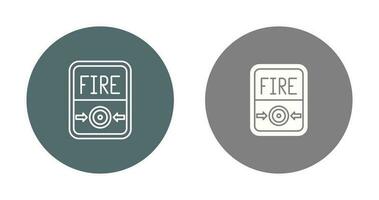 Fire Button Vector Icon