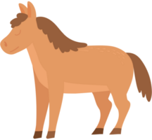 horse farm animal icon isolated png