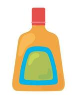 tequila bottle icon isolated design vector