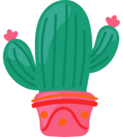 icono de cactus en maceta png