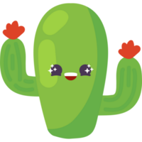 cute cactus kawaii png