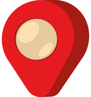 gps navigation pin icon white background png