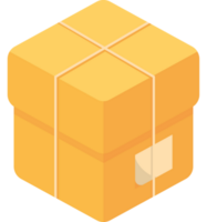 delivery cardboard box icon white background png