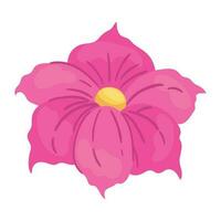 flower decoration icon isolated design vector