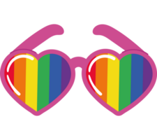 sunglasses LGBTQ icon png