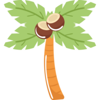 fresco biologico frutta cresce su frondoso albero png