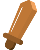 sword wood toy png