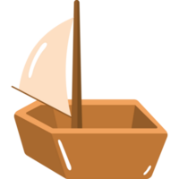 barca legna giocattolo png