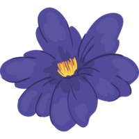 purple flower icon png