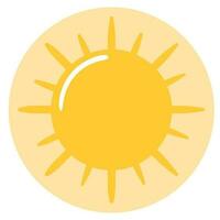 sun space icon vector