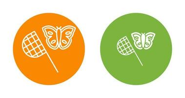 Butterfly Catcher Vector Icon