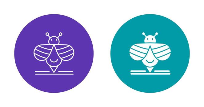 Bee Vector Icon