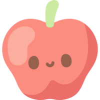 apple kawaii food png