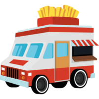 food truck french fries png