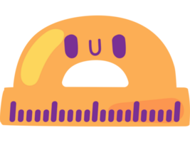 cute protractor icon png