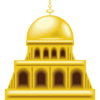 árabe mezquita templo icono diseño png