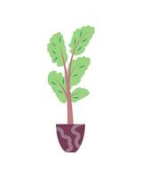 houseplant icon isolated white background vector