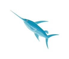 marlin fish icon vector