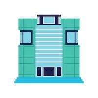 building flat design vector