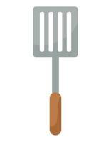 A tool spatula for kitchen icon isolated vector