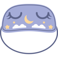 ícone de máscara de dormir png