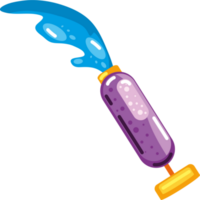 agua pistola Songkran icono aislado png