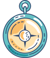 travel compass icon isolated design png