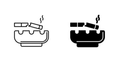 Broken Cigarette Vector Icon