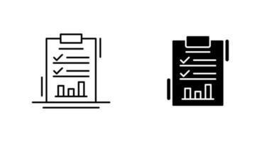 Report List Vector Icon