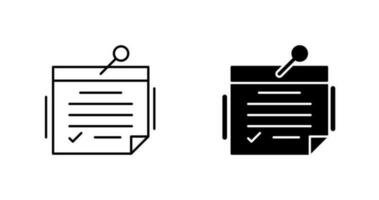 Note Vector Icon