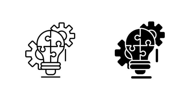 Problem Solving Vector Icon