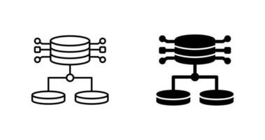 Structured Data Vector Icon