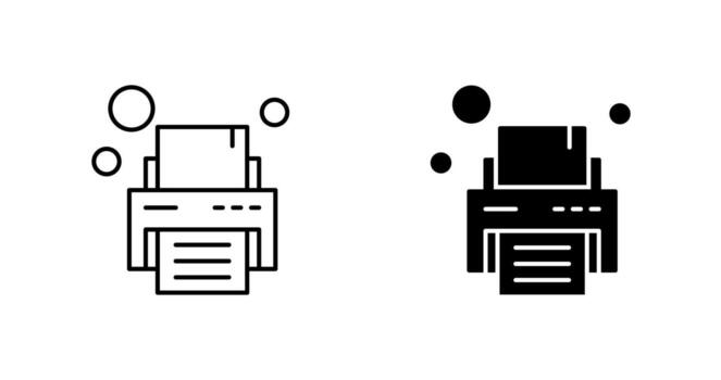 Printer Vector Icon
