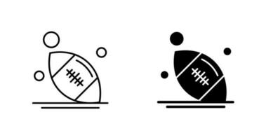 Rugby Vector Icon
