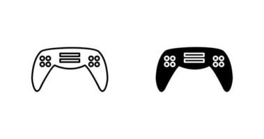 icono de vector de consola de juegos único