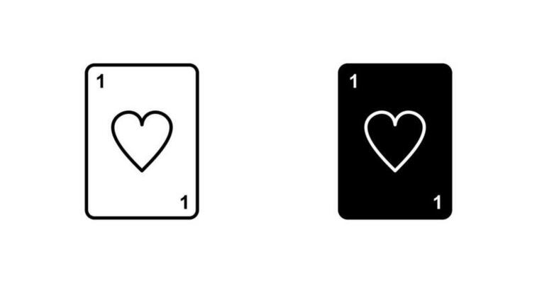 Unique Card Vector Icon