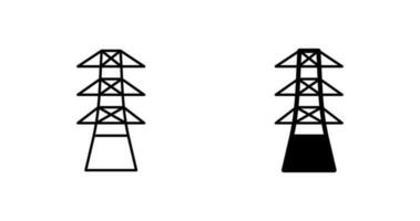 icono de vector de torre única