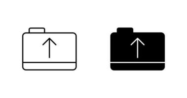 Unique Folder Vector Icon