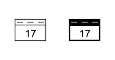 icono de vector de gestión de eventos único