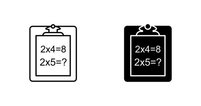 Unique Solving Question Vector Icon