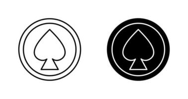 Unique Spade Vector Icon