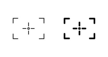 Unique Focus Vector Icon