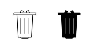 Garbage Vector Icon