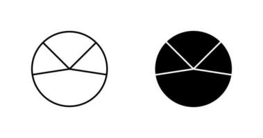 Pie Chart Analysis Vector Icon