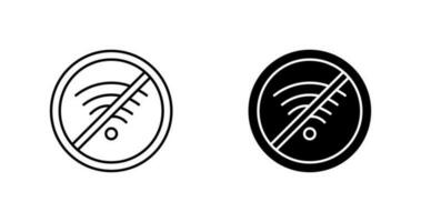 No Wifi Vector Icon